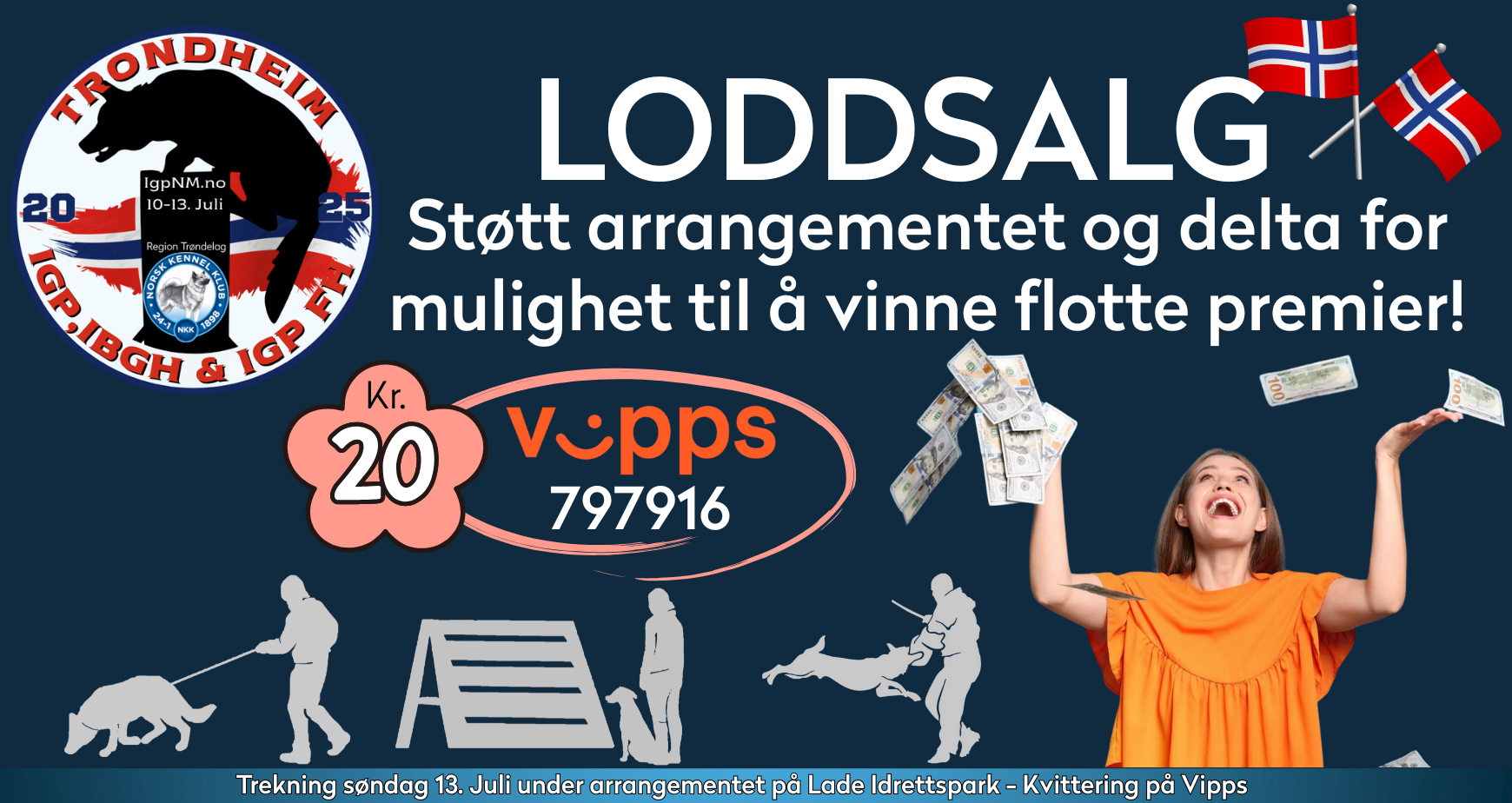 Loddsalg og premier IGPNM